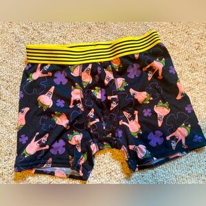 S/Medium girls SpongeBob boxer shorts boy shorts, sleepwear/underwear. New.